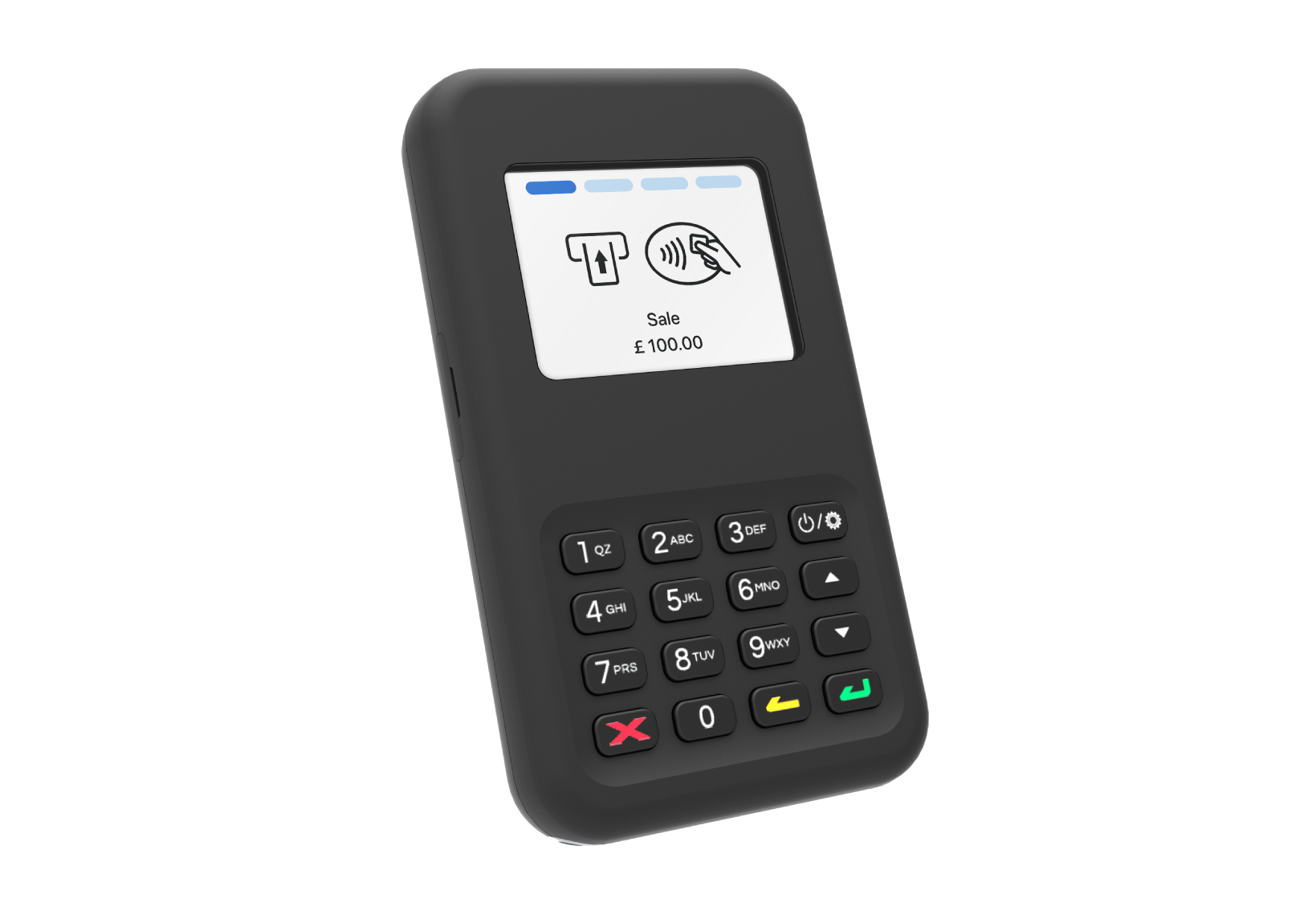Image of the WisePad 3 on a white background.