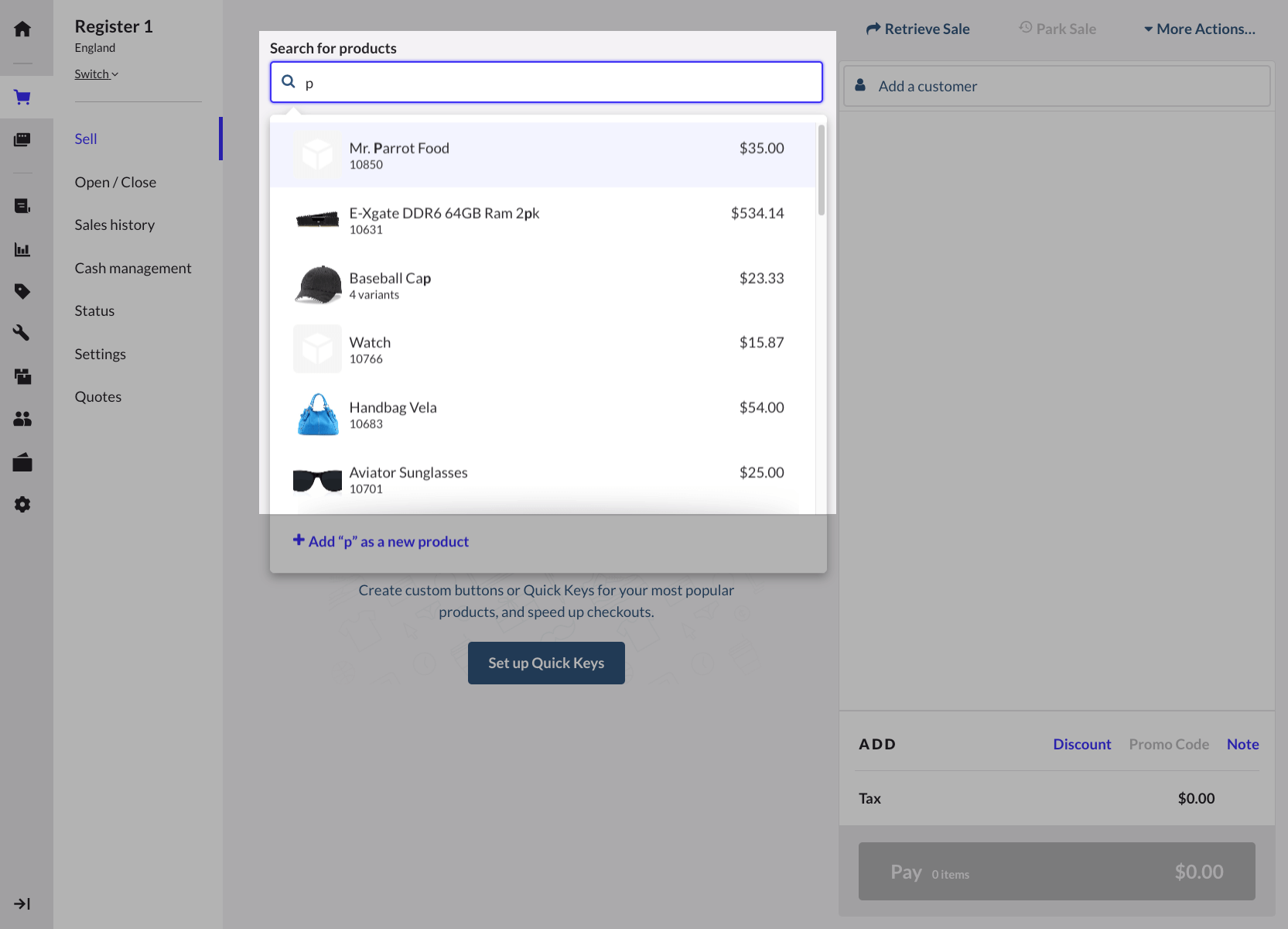 Adding and viewing product locations Lightspeed Retail (XSeries)
