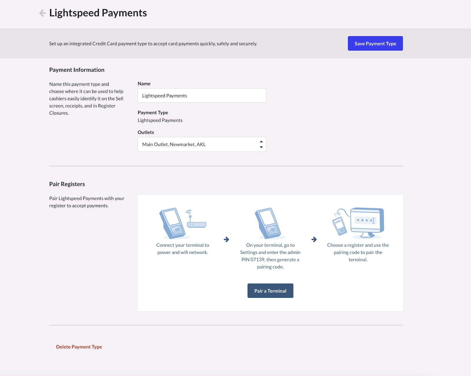 Configuration de Lightspeed Payments – Lightspeed Retail (X-Series)