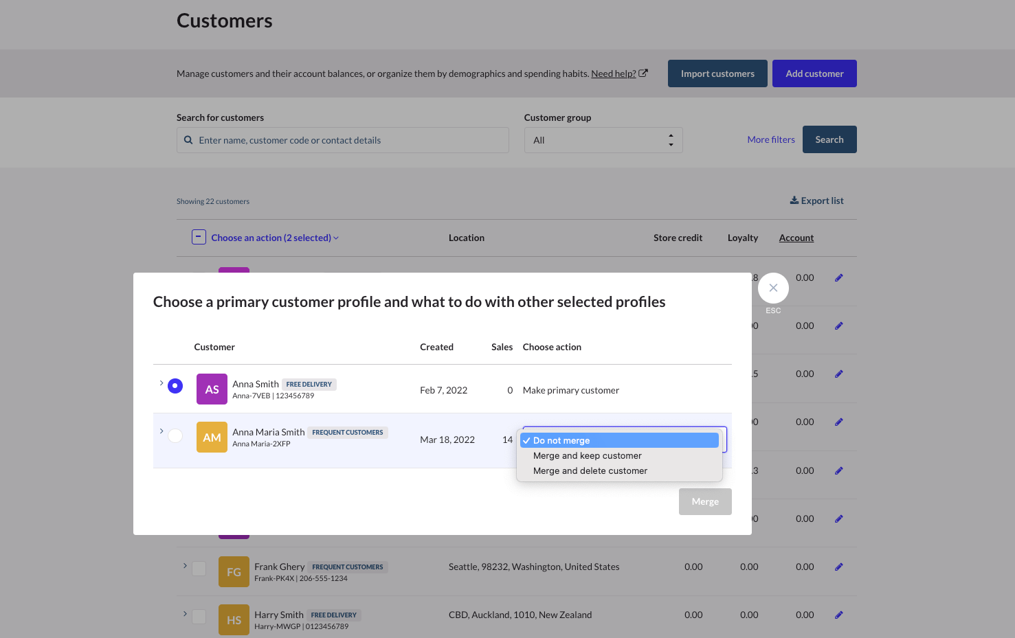 Retail-X-Merge-Customers-Duplicate-Modal-Actions.png