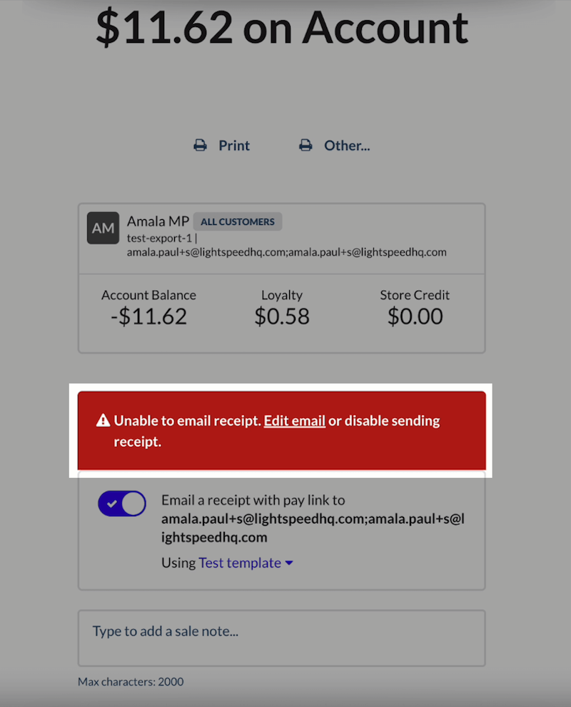 Validatie van account-e-mail.