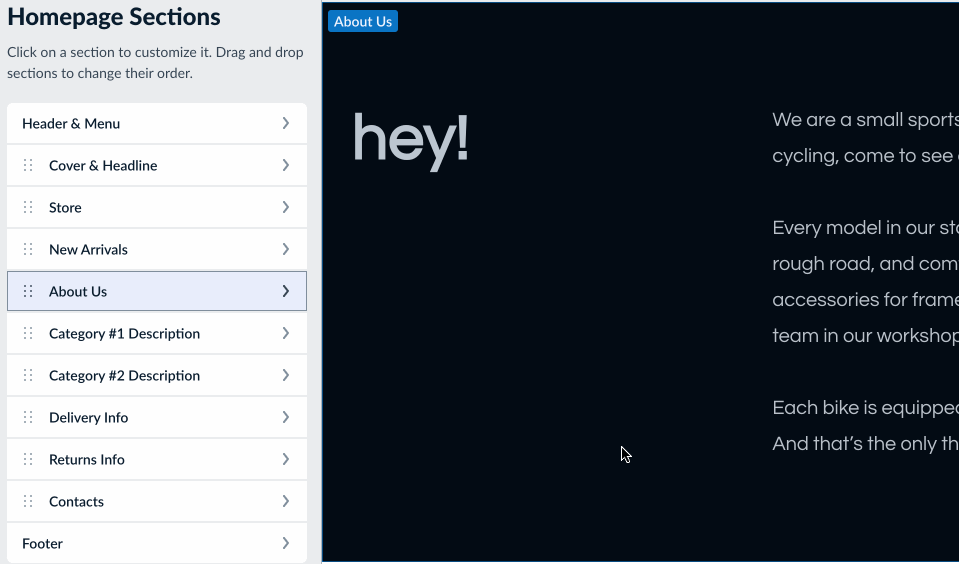 Adding and editing sections on your Instant Site 4.gif