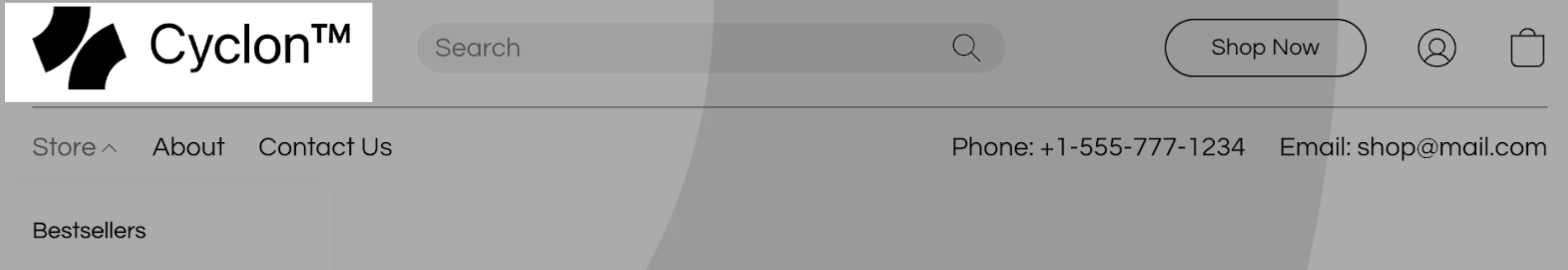 Instant Site logo example