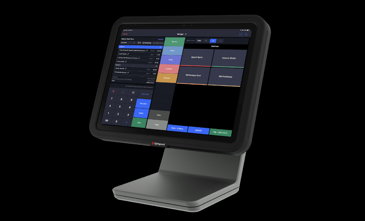 Lightspeed-standaard voor iPad.