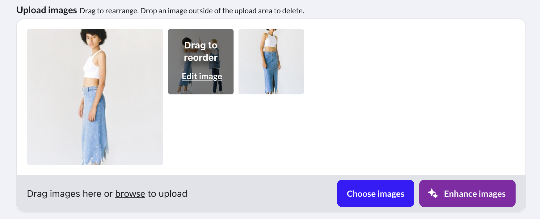 Product gallery