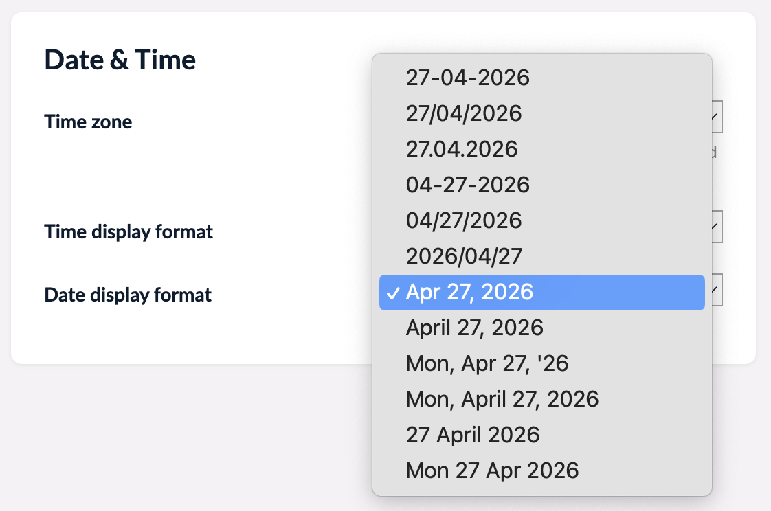 The Date display format dropdown.png
