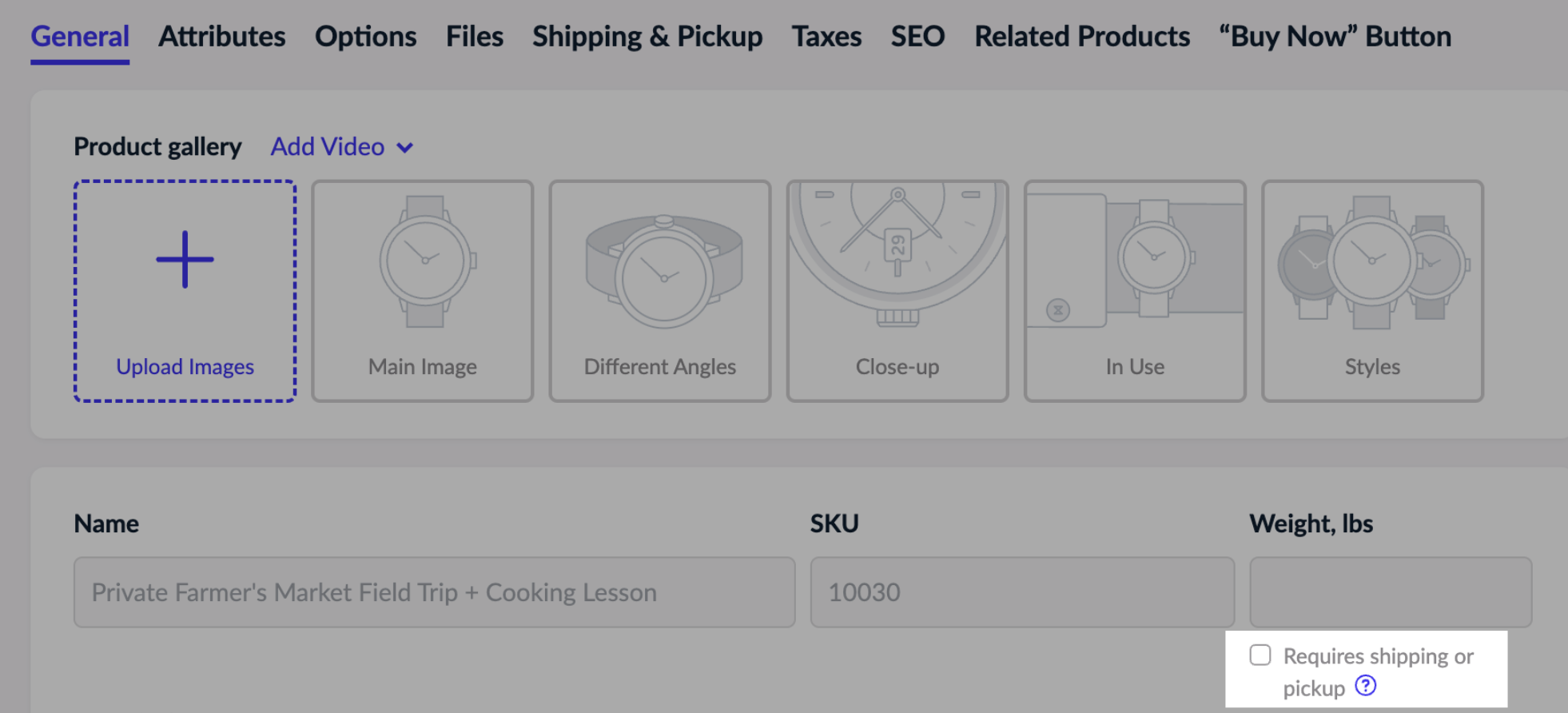 Turned off shipping for a digital product
