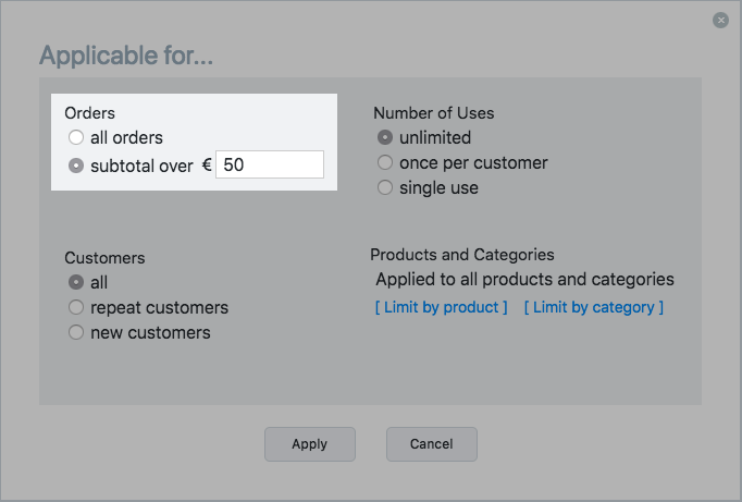coupon restriction for orders over specific amount.png