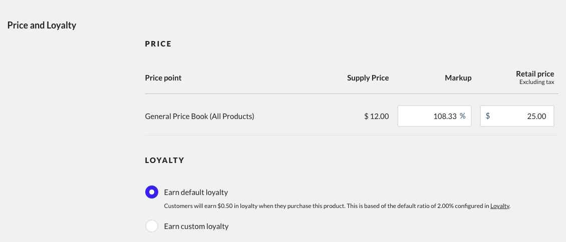 Adding product page.