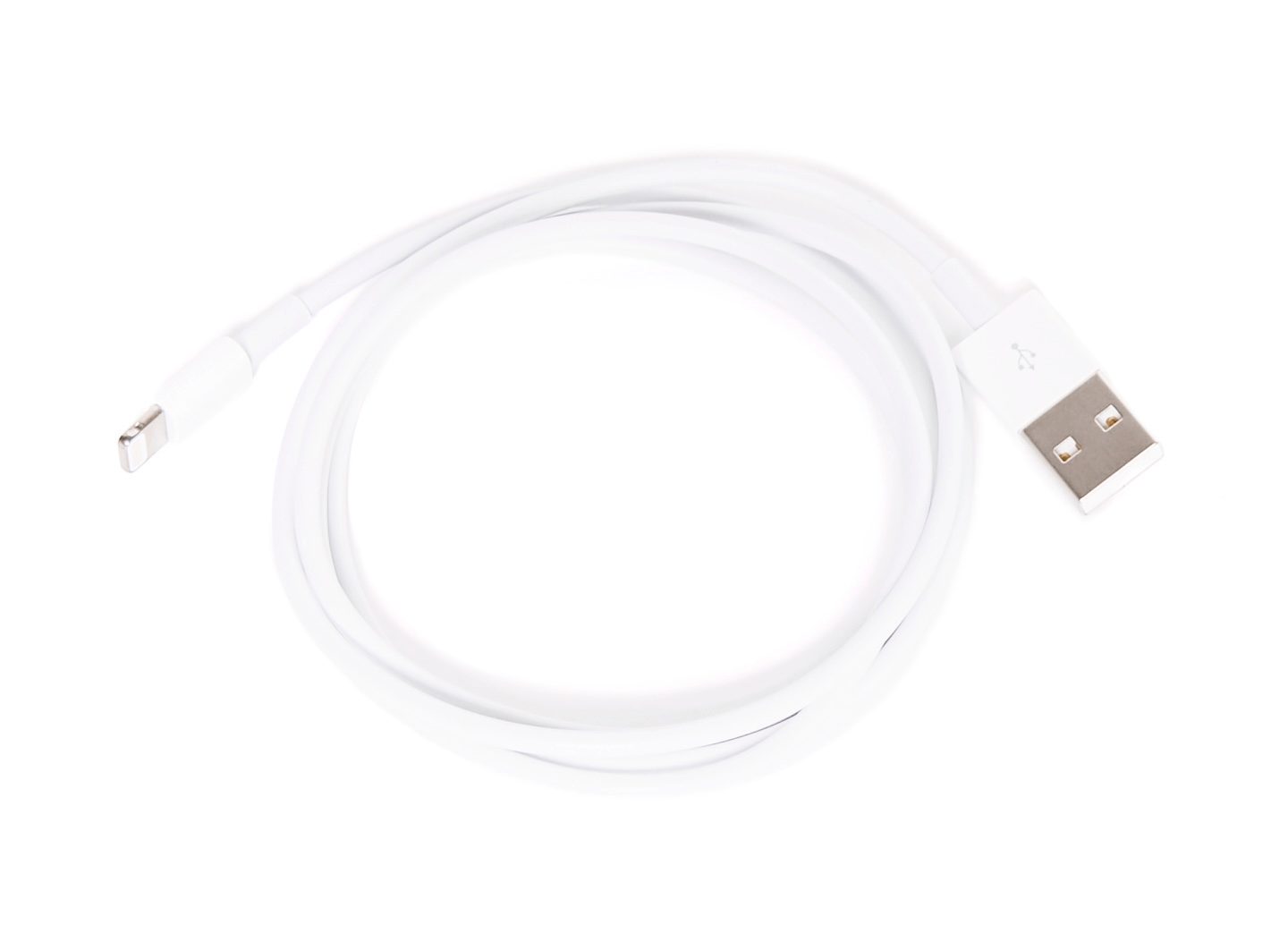 Lightning cable.